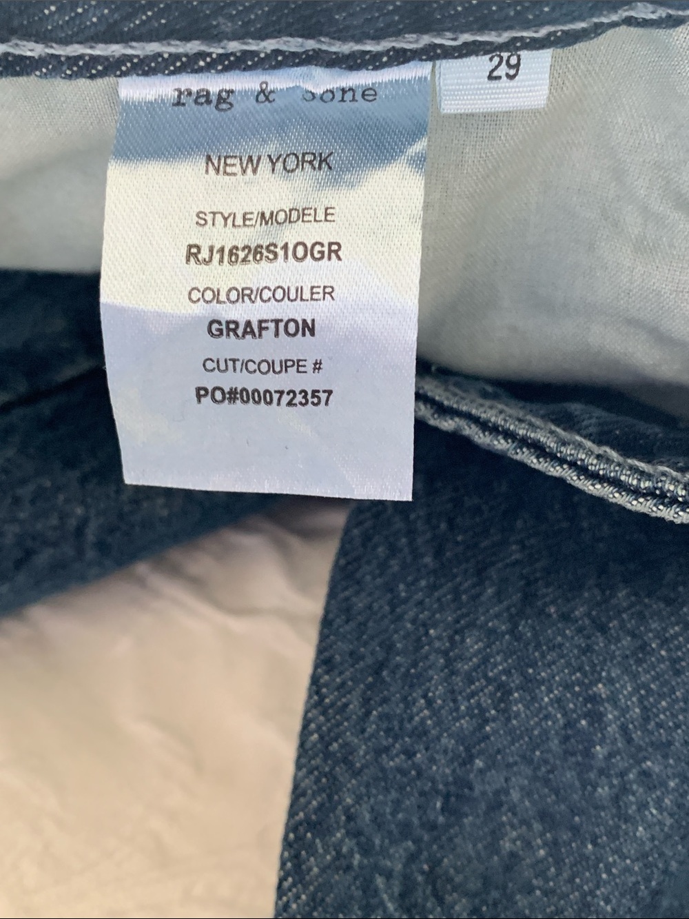 rag & bone Chase High
Rise Crop Barrel Leg Jeans
👖 size 29
Color: Grafton - Picture 5 of 13